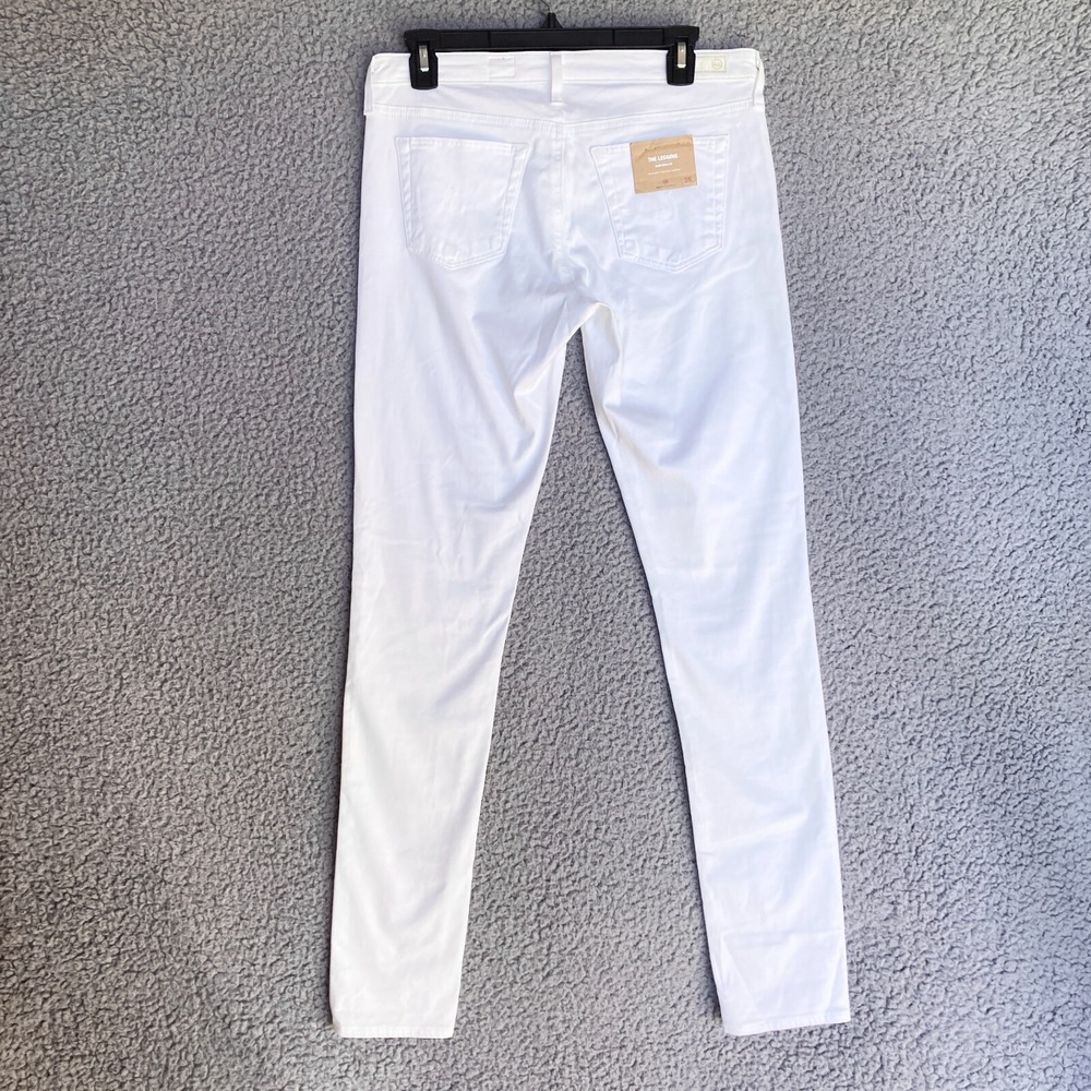 Adriano Goldschmied Legging Jeans Womens 28 Handcrafted White Denim 28R NWT $198 - Picture 2 of 16